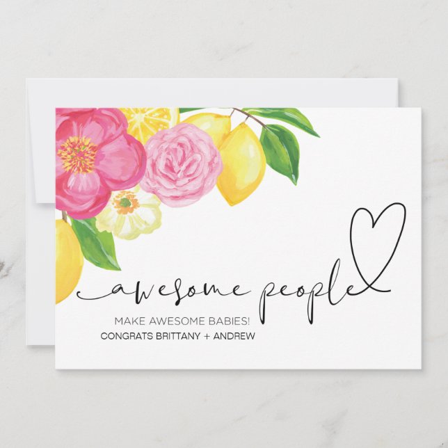 Herzlichen Glückwunsch Pregnancy Glückwunschs zu N Karte (Vorderseite)