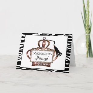 Herzlichen Glückwunsch Princess - Wir verbeugen un Karte