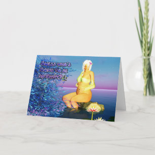 Herzlichen Glückwunsch Raten wird eine Tante Karte