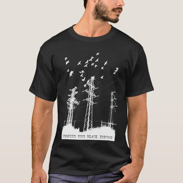 Herzlichen Glückwunsch! Schwarzer Kaiser - Pylon K T-Shirt (Vorderseite)