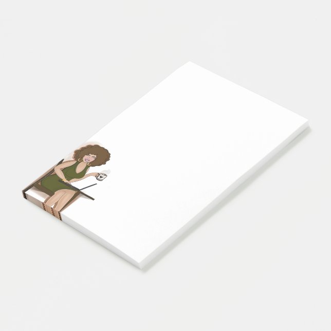Herzlichen Glückwunsch, Sis Notepad Post-it Klebezettel (angewinkelt)