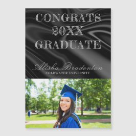 Herzlichen Glückwunsch Thin Magnetic Abschluss Car Magneteinladung