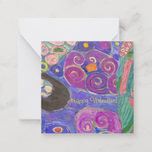 Herzlichen Glückwunsch Valentine! Mitteilungskarte (Vorderseite)