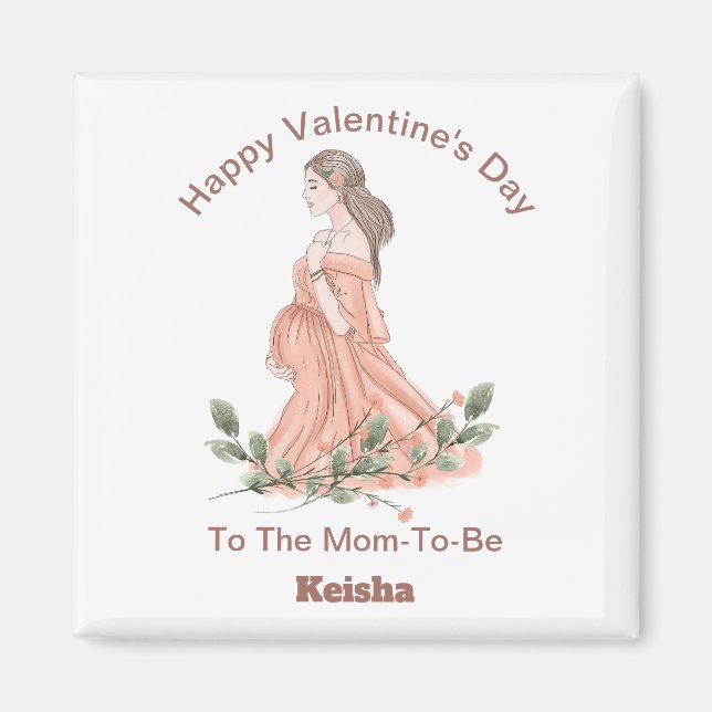 Herzlichen Glückwunsch Valentinstag an die Mama Magnet (Vorne)