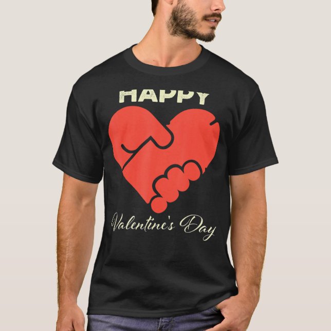 Herzlichen Glückwunsch Valentinstag für Single Män T-Shirt (Vorderseite)