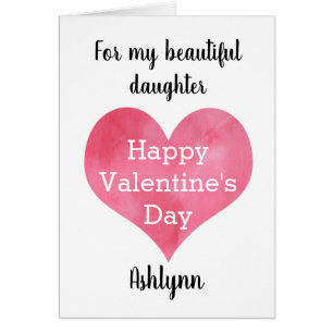 Herzlichen Glückwunsch Valentinstag Tochter
