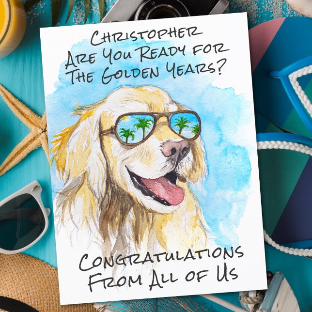 Herzlichen Glückwunsch von uns allen zur sonnigen  Postkarte (Von Creator hochgeladen)