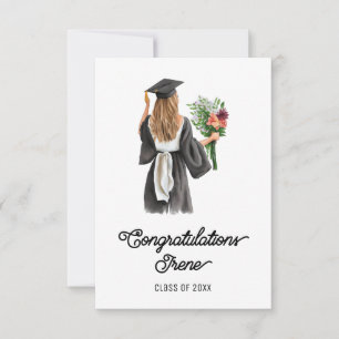 Herzlichen Glückwunsch Watercolor White Skin Girls