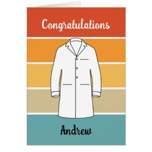 Herzlichen Glückwunsch White Coat Zeremonie Doktor