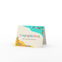 Herzlichen Glückwunsch zu Ihrem Abschluss!