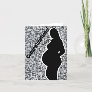 Herzlichen Glückwunsch zu Ihrem Bump! Karte