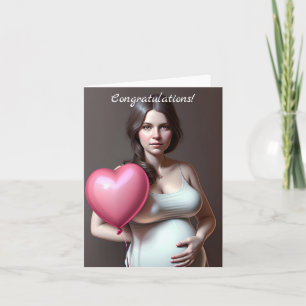 Herzlichen Glückwunsch zu Ihrem Bump! Karte
