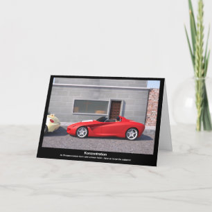 Herzlichen Glückwunsch zu Ihrem Führerschein (Deut Karte