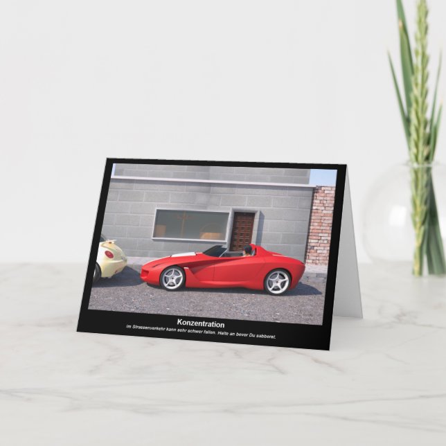 Herzlichen Glückwunsch zu Ihrem Führerschein (Deut Karte (Vorderseite)