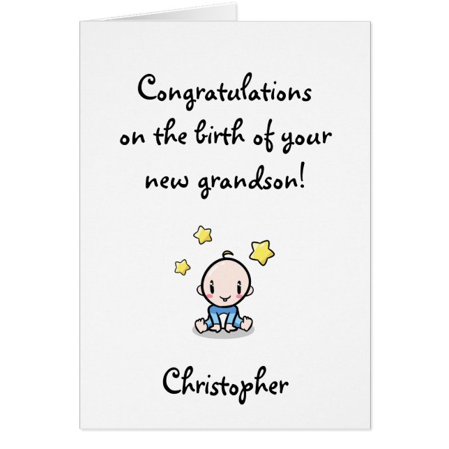 Herzlichen Glückwunsch zu Ihrem Großeltern, (Vorne)