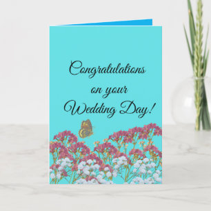 Herzlichen Glückwunsch zu Ihrem Hochzeitstag Karte