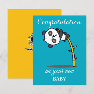 Herzlichen Glückwunsch zu Ihrem neuen Baby Einladung