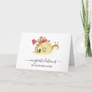 Herzlichen Glückwunsch zu Ihrem neuen Zuhause Real Karte