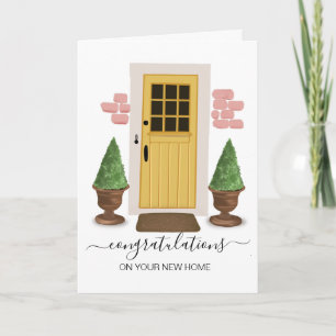 Herzlichen Glückwunsch zu Ihrem neuen Zuhause Real Karte