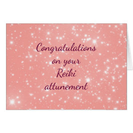 Herzlichen Glückwunsch zu Ihrem Reiki-Engagement