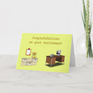 Herzlichen Glückwunsch zu Ihrem Ruhestand Karte