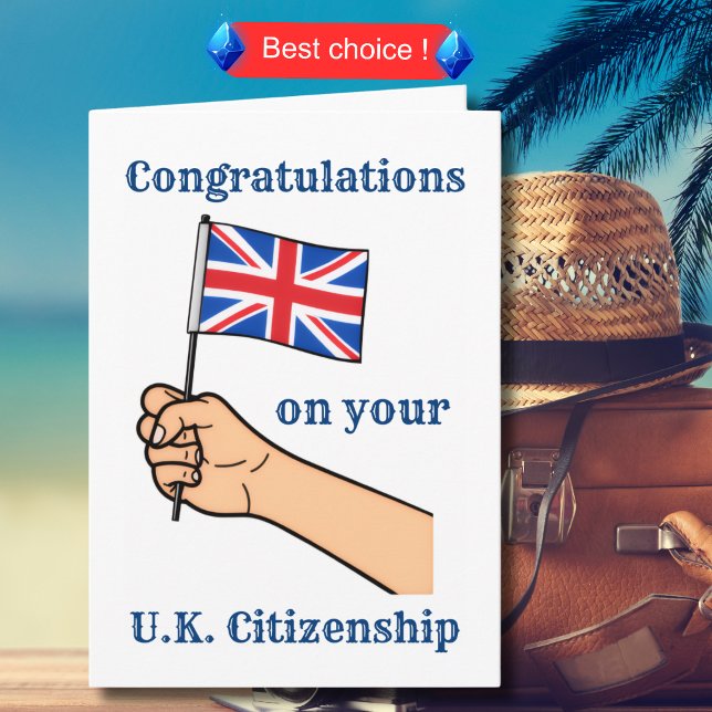 Herzlichen Glückwunsch zu Ihrem UK Citizenship Uni Karte (Von Creator hochgeladen)