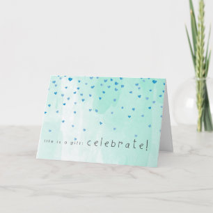 Herzlichen Glückwunsch zu Ihrer Adoption Karte