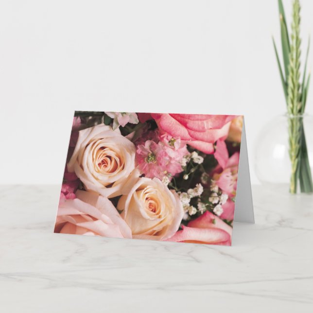 Herzlichen Glückwunsch zu Ihrer Hochzeitskarte Karte (Vorderseite)