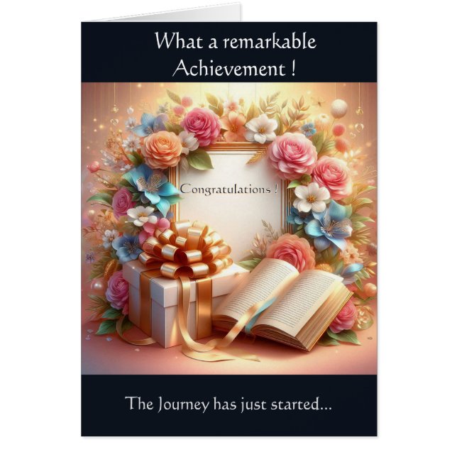 Herzlichen Glückwunsch zu Ihrer Leistung (Vorne)