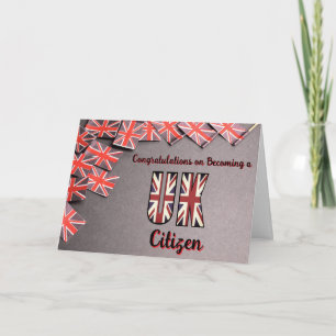 Herzlichen Glückwunsch zu Ihrer neuen britischen S Karte