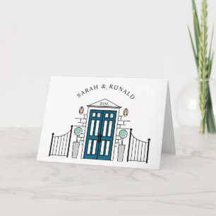 Herzlichen Glückwunsch zu Ihrer neuen Zuhause Karte