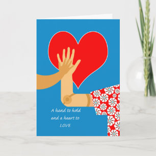 Herzlichen Glückwunsch zu Ihrer Prothese für eine  Karte