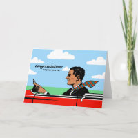 Herzlichen Glückwunsch zu New Car, Sporty Man mit