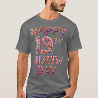 Herzlichen Glückwunsch zum 19. Geburtstag T-Shirt