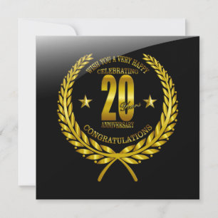 Herzlichen Glückwunsch zum 20-jährigen Jubiläum