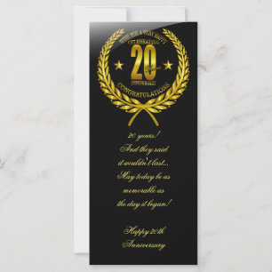 Herzlichen Glückwunsch zum 20. Jubiläum