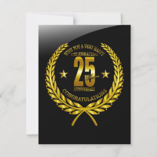 Herzlichen Glückwunsch zum 25. Jahrestag