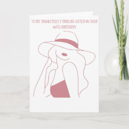 Herzlichen Glückwunsch zum 40. Geburtstag zu meine Karte