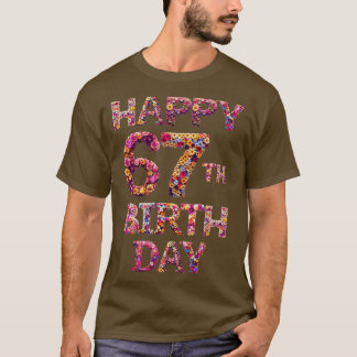 Herzlichen Glückwunsch zum 67. Geburtstag T-Shirt