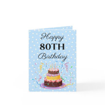 Herzlichen Glückwunsch zum 80. Geburtstag