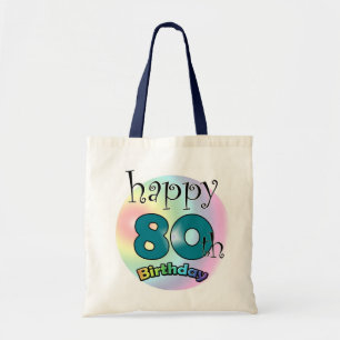 Herzlichen Glückwunsch zum 80. Geburtstag Tragetasche