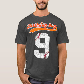 Herzlichen Glückwunsch zum 9. Geburtstag im 9. T-Shirt