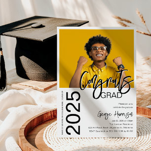 Herzlichen Glückwunsch zum Abschluss   Foto-Abschl Einladung