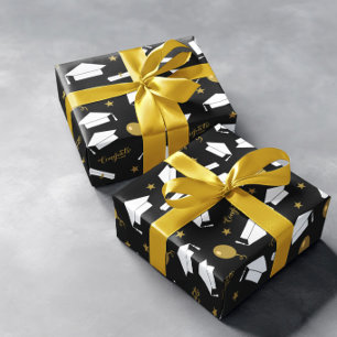 Herzlichen Glückwunsch zum Absolventen Geschenkpapier