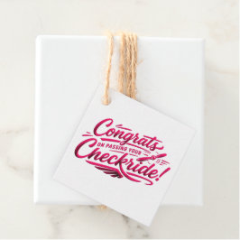 Herzlichen Glückwunsch zum bestandenen Checkride! Geschenkanhänger