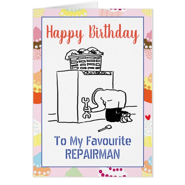 Herzlichen Glückwunsch zum Geburtstag (Vorne)