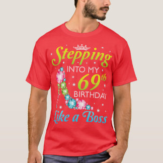 Herzlichen Glückwunsch zum Geburtstag 69 Jahre alt T-Shirt