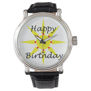 Herzlichen Glückwunsch zum Geburtstag Armbanduhr