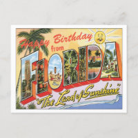 Herzlichen Glückwunsch zum Geburtstag aus Florida