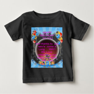 Herzlichen Glückwunsch zum Geburtstag Baby T-shirt